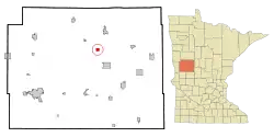 Location of Richville, Minnesota