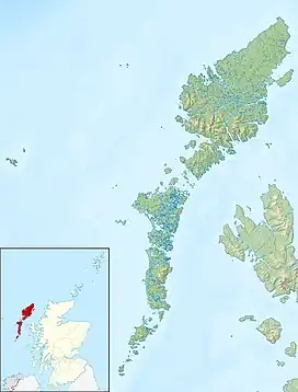 Ceann Ear is located in Outer Hebrides
