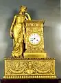 Pendule de l'Étude ou de la Méditation, vers 1810, Mobilier National.