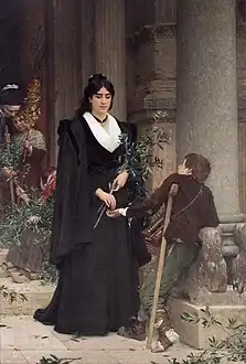 Mireille Giving Alms at Saint-Trophime, 1882