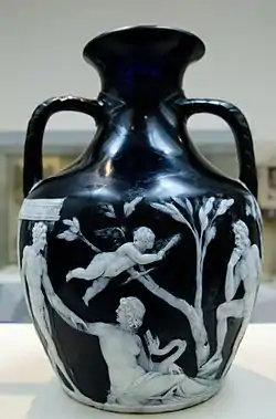 Portland Vase; late 1st century BC; glass; height: 24 cm; British Museum (London)