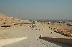 Entrance to the tomb