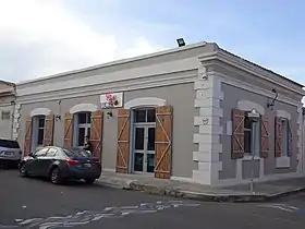 International food restaurant Cafe Lucero on Calle Salmon and Calle Ramon R. Velez