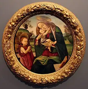 Sandro Botticelli, tempera on panel, 1490–1500