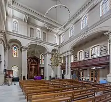 Interior of St George's Bloomsbury (1716–1731)