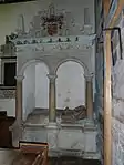 Jacobean tomb, south aisle.
