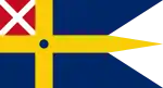 Rear admiral command flag (1836–1844)
