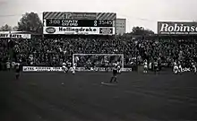  Photograph from the Cheadle End at Edgeley Park of a match taking place in 1994.