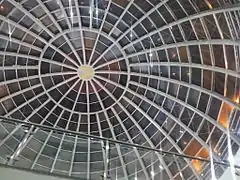 Dome inside the railway station