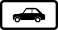 Vehicle category for which message applies – car