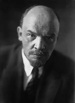 Image 16Russian revolutionary, politician, and political theorist Vladimir Lenin in1920 (from Socialism)