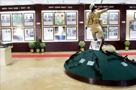 Weapons in the Indian Army Hall