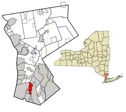 Location of Eastchester (CDP), New York