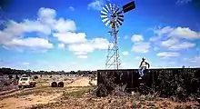 Image 11Windpump in far western NSW. (from Windmill)