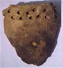 Xianrendong cave pottery fragment, radiocarbon dated to c. 20,000 BP